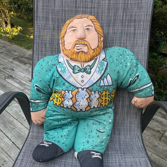 Vintage 1990s WWF WWE Wrestling Toys Bundle - Sealed CM Punk, Stuffie & More - Picture 9 of 10